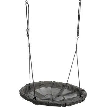 Dětská houpačka Houpačka MIRPOL Hnízdo čápa Nest 95 cm Antracitová