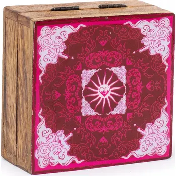 Obraz Malá smaltovaná Krabička 10x10x4,2 cm - Milenci