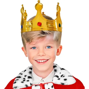 Karnevalový doplněk Delux dětská královská koruna