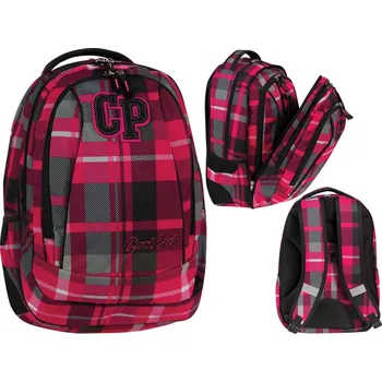 Školní batoh vícekomorový CoolPack fialový, růžový, 29 l