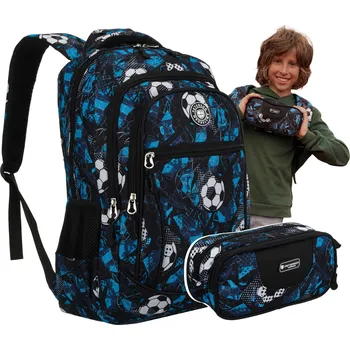 Peterson školní batoh modrý