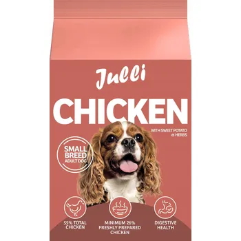 Krmivo pro psa JULLI Dog Grain Free Adult Small rich in fresh Chicken & Potato 6kg