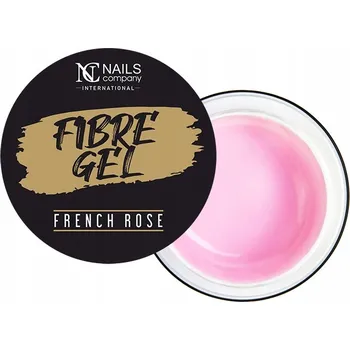 Lak na nehty Nails Company 15ml odstíny růžové a fialové podkladový a builder Gel