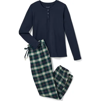 Dámské pyžamo 688582 - Tchibo - Flanelové pyžamo - pro ženy - vel. XL 48/50 - barva: modrá