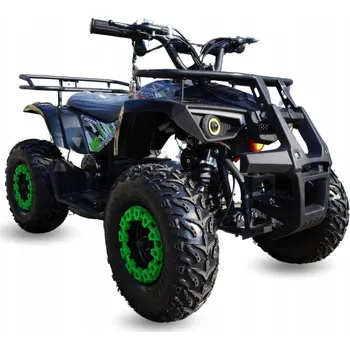 Dětské elektrovozidlo Čtyřkolka Bashan modrá, zelená