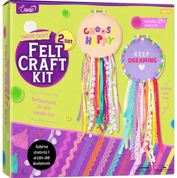 kreativní sada DIY KREATivní výtvarná sada pro holčičku, děti, lapače snů, 8+ let