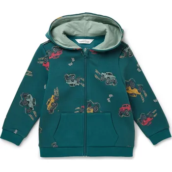 Chlapecká mikina 710598 - Tchibo - Dětská mikina - pro kluky - vel. 122/128 - barva: zelená