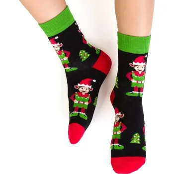 Dámské punčochy Dětské ponožky Elf - 29-31 / černá