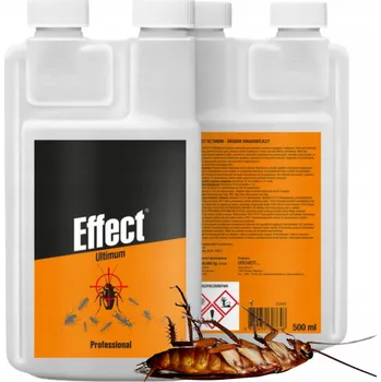 Tekutý přípravek proti švábům, mravencům, mouchám a štěnicím Effect 0,1 kg 500 ml