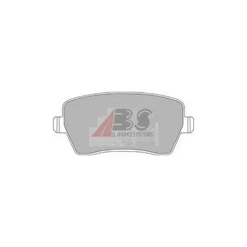 Brzdová destička A.B.S. 37395 Sada brzdových destiček, kotoučové brzdy