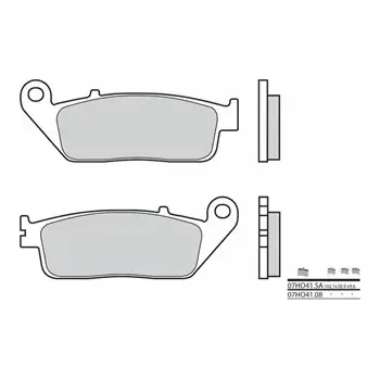 Brzdová destička BRZDOVÉ DESTIČKY BREMB 07HO4108 ORGANIC