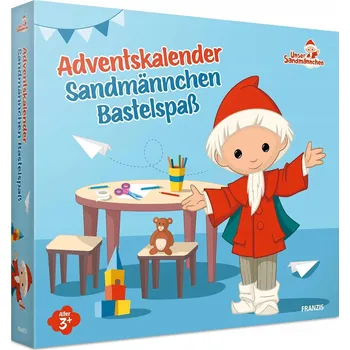 Vánoční dekorace ADVENTNÍ KALENDÁŘ FRANZIS SANDMAN - KREATIVNÍ SADA, VÁNOČNÍ ZÁBAVA