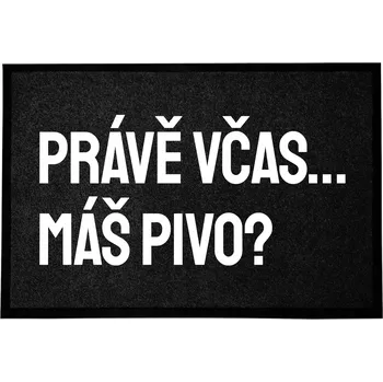 Hotová rohožka z plastu, PVC 60 x 40 cm