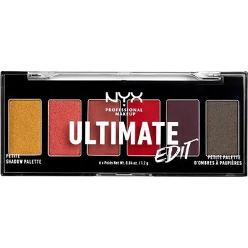 Oční stíny Paletka očních stínů Ultimate Edit NYX (1,2 g x 6)
