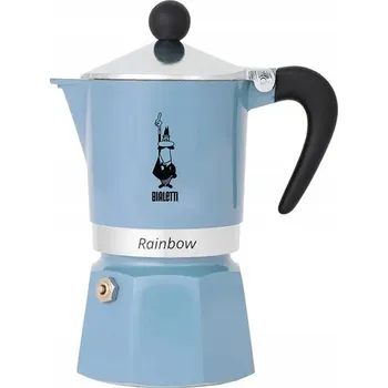 Moka konvice Moka konvička Bialetti Primavera Rainbow 3tz Modrá