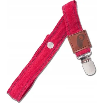 Klip na dudlík Hi Little One červený