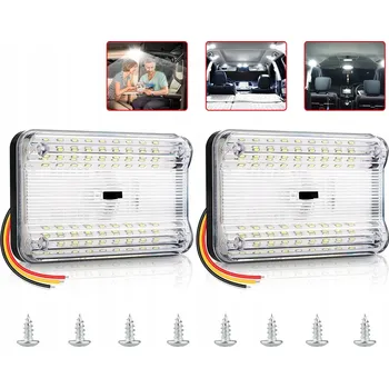 Osvětlení interiéru vozidel OSVĚTLENÍ INTERIÉRU KABINY LED Světlo 36 LED 12V