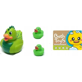 Hračka pro nejmenší SADA HRAČEK DO VANY - 3 KAČENKY DUDLÍKY (1 VELKÁ + 2 MALÉ)