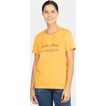 Dámské tričko Chillaz Iseo Time To Chill okrové|38