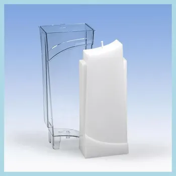 Výroba svíčky Polykarbonátová forma Rozvinutý hrot (Forma na výrobu svíček)