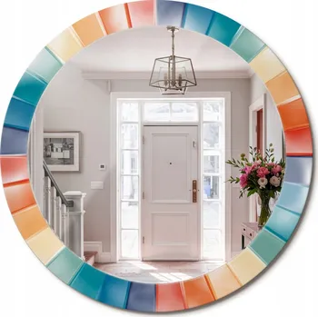 Zrcadlo Zrcadlo Coloray nástěnné kulaté 800 x 800 mm