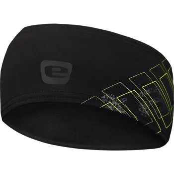 Čepice ETAPE čelenka STIX, černá/žlutá fluo S/M