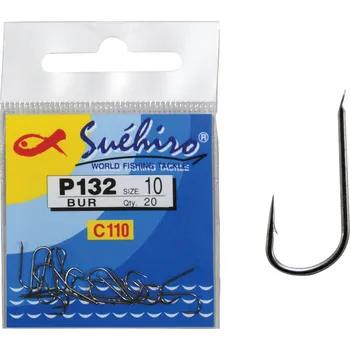 Vrták Háčky s protihrotem Milo P132 Suehiro 20 ks