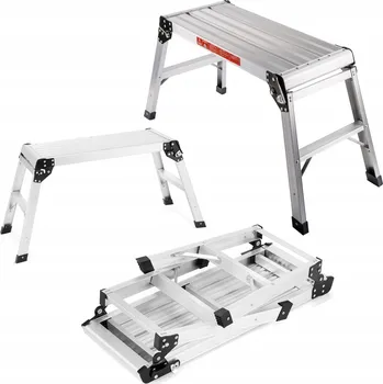 Žebřík HLINÍKOVÁ PRACOVNÍ PLOŠINA HIGHER 50 cm 150 kg