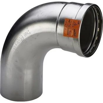 Instalatérský materiál Viega SANPRESS INOX 2316.1XL oblouk 90°, 88,9mm, lisovací, voda, nerez ocel