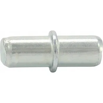 Dílenský regál PODPĚRKY PRO POLIC KOLÍKY POD POLICE KOVOVÉ POZINK FI 5 X 16 MM BALENÍ