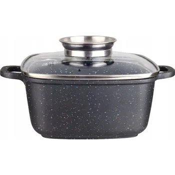 Hrnec PEKÁČ / Hrnec 2,8 litrů s MARMURKOVOU povrchovou úpravou 20 cm MASTERPN MP-2101