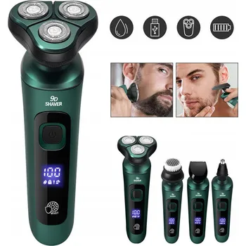 Holicí strojek ELEKTRICKÉ HOLICÍ STROJKY PRO MOKRÉ I SUCHÉ HOLENÍ, BEZDRÁTOVÝ HOLICÍ STROJEK OTOČNÝ, USB