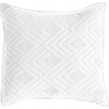 Povlak na polštářek AVILA Dekorační povlak na polštář 70x80 cm, bílá barva