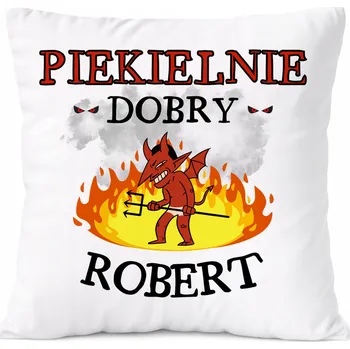 Polštář Polštář Pro Bojovníka jako Dárek s potiskem Fotky, Bílý PoliDraw