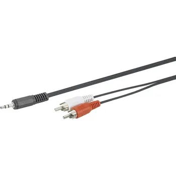 Audio kabel Audio kabel 3,5mm 2x cinch 1,5m