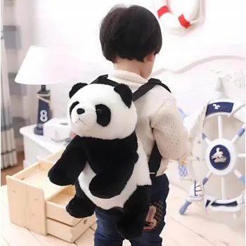 Dětský batoh Batoh Panda pro holčičku a chlapce 32x18 cm