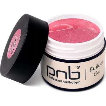 Lak na nehty Stavební gel na nehty PNB UV/LED Builder Gel 024 Cosmo Blush 5 ml