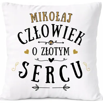 Obraz Polštář pro Fabiana jako Dárek s potiskem bílý PoliDraw