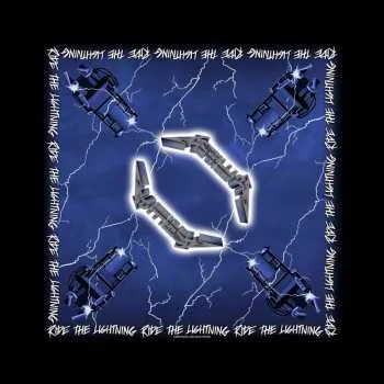 Pánská móda Merch Metallica: Bandana Ride The Lightning 2022