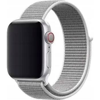 Řemínek na hodinky Řemínek Bestphone pro Apple, bílý