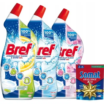 WC čistič Bref čisticí gel na toalety 2,2 l