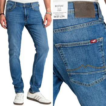 Pánské džíny MUSTANG Vegas Slim Fit Pánské džíny úzkého střihu se zúženými nohavicemi W31 L34