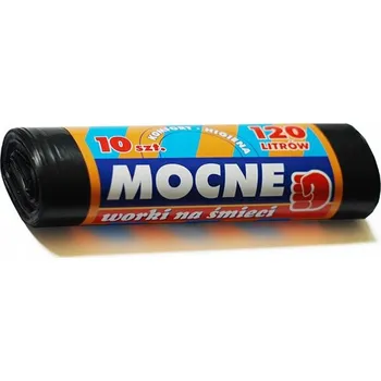 Pytle na odpadky Černé pytle na odpadky 120L – 10 ks