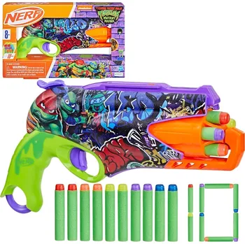 Nerf Teenage Mutant Ninja Turtles Pistole Turtles Mutant Mayhem F9972