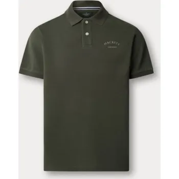 Pánská košile POLOKOŠILE HACKETT LONDON HERITAGE ESS POLO DUCK GREEN