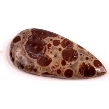 Přírodní kámen Kabošon Asteroid Jaspis č.6262 (36x18x5mm)