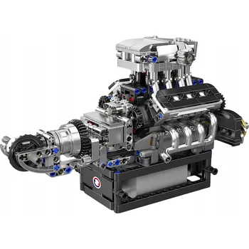 ostatní stavebnice Mould King Technic Motor McLaren V8 Stavebnice stavebnicových hraček 737 dílků