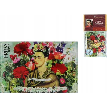 Obraz Magnet na ledničku - Frida Kahlo, Autoportrét, Památka 7,8x5,3cm