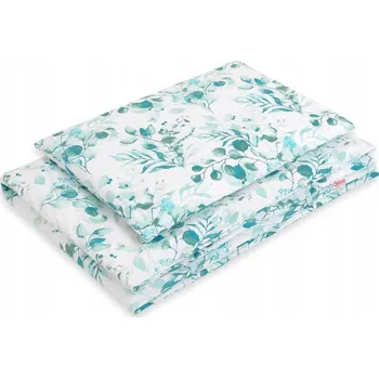 Povlečení Bavlněné Povlečení pro miminka - eukalyptus máta