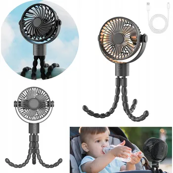Vzduchotechnika Mini ventilátor Agoal 0139 černý